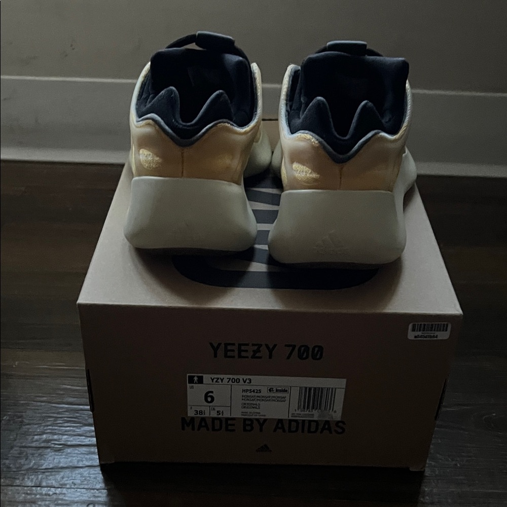 Adidas Yeezy 700 V3 in Cream and Black